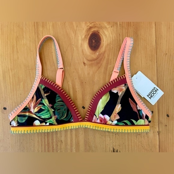 NWT Banana Moon Taeko Molokai Bikini Top | Size Small - Picture 3 of 9